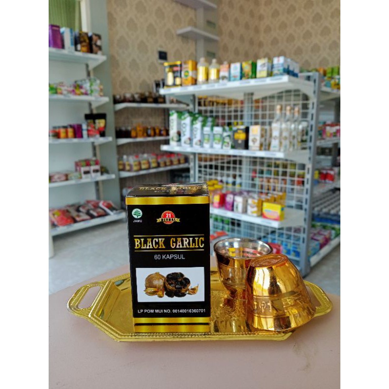 

black garlic 21 - 60 kapsul