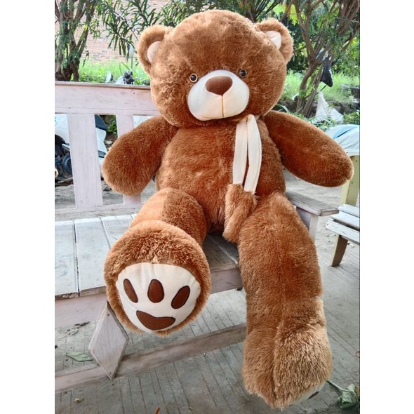 beoneka teddy bear syal telapak 1,2 meter