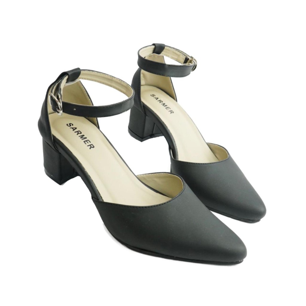 HERLINA FASHION & BAG  CLARA HEELS BLACK IS