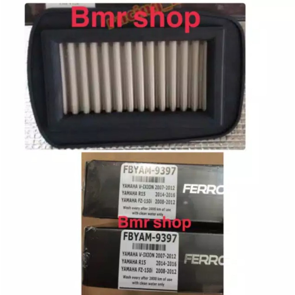 Filter udara ferrox vixion old vixion lama R15 old R15 lama filter udara ferrox vixion lama r15 v2
