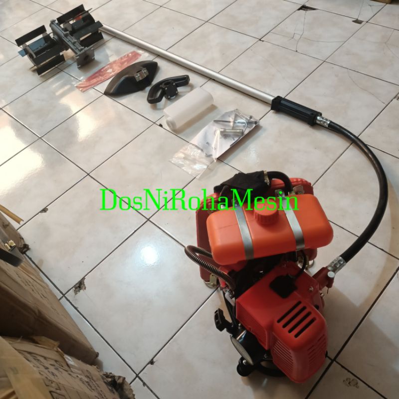 Mesin Potong Rumput Nishikawa 2 Tak Dan Penyiang Gulma Kebun