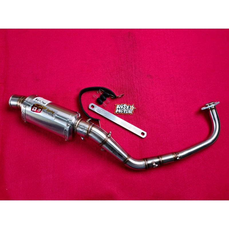 KNALPOT CLD C3 OVAL VARIO125 150