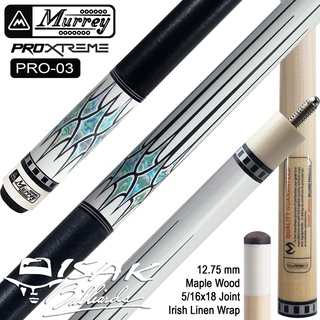 Murrey PRO-3 Xtreme Pool Cue - Billiard Cues Stick Stik Biliar Maple