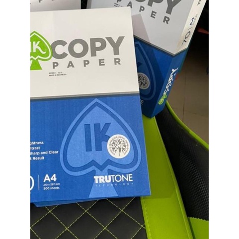 

➹ KERTAS HVS A4 / 70 GRAM / COPY PAPER SUPER MURAH / 1 RIM ➢