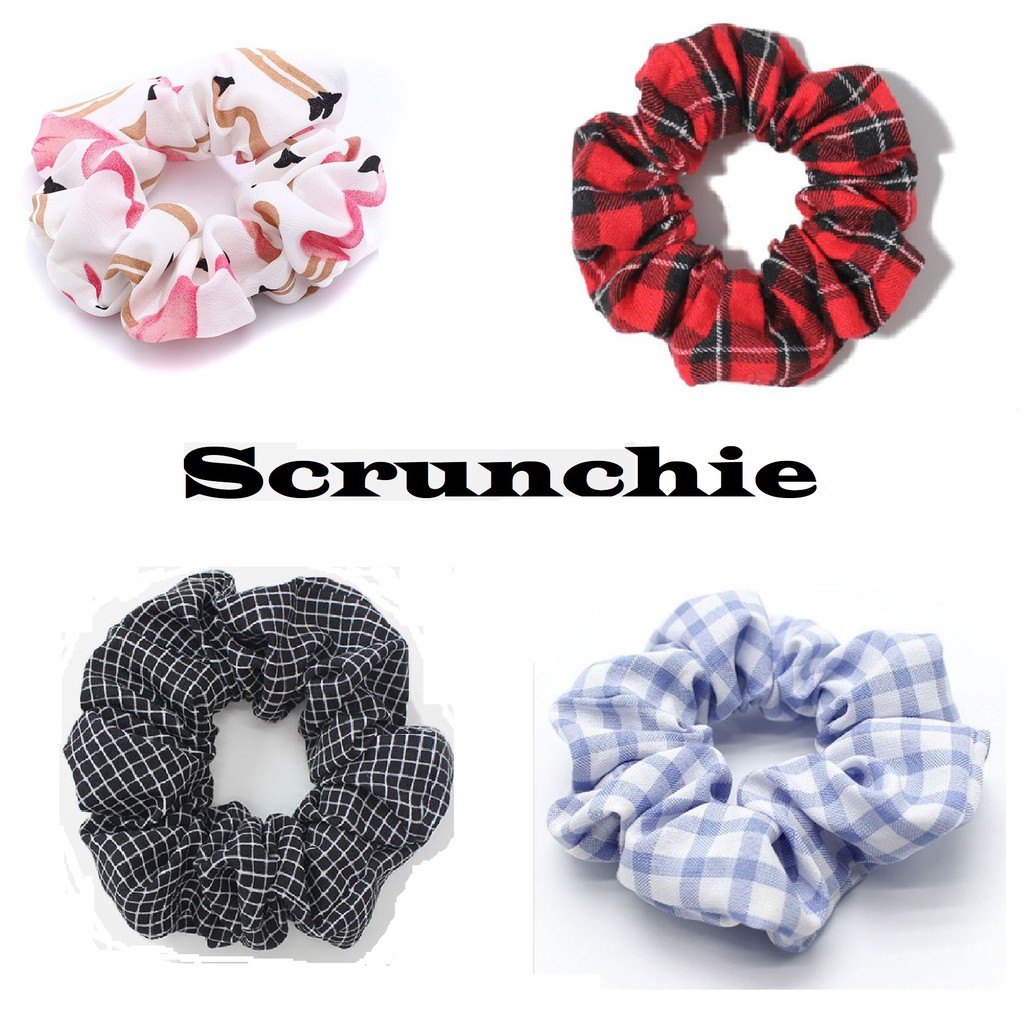 Scrunchie - Kunciran Ikat Rambut Cepol Hijab / Jilbab [ Gratis Ongkir / Cod ]