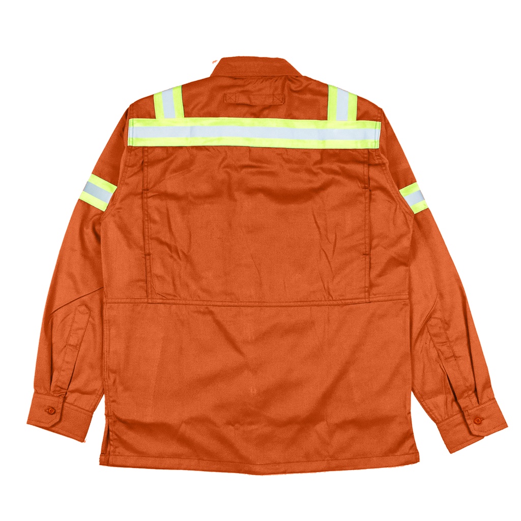 LOGGING WEARPACK ORANGE, Kemeja Panjang / Kemeja Kerja by ENGINEER