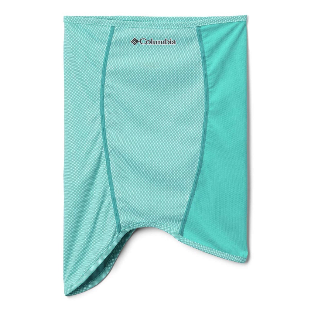 Apparel Mancing Columbia Omni-Shade Sun Deflector™ Neck Gaiter II Bright Aqua Fade Face Mask