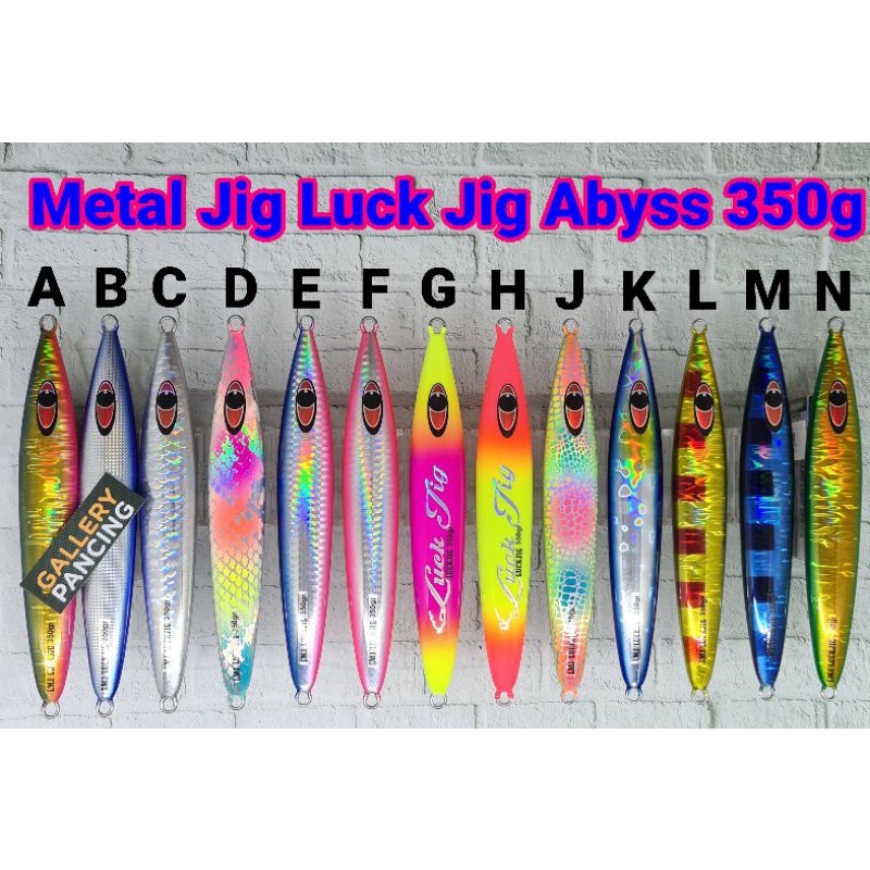 Metal Jig Luck Jig Abyss 350g