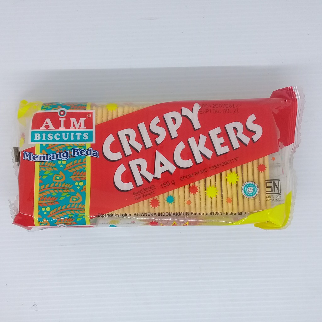 

Crispy Crackers AIM Biscuits 150 gram