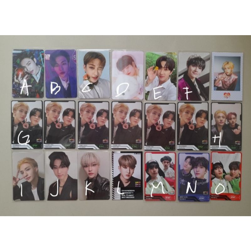 [READY STOCK] Stray Kids Photocard Christmas EveL ODDINARY ODD Noeasy Nacific R4 R10 Chan Bangchan L