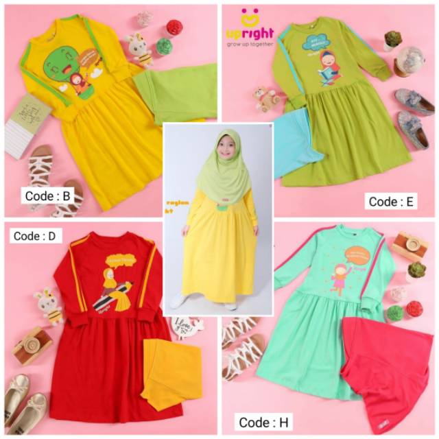 SET GAMIS ANAK UPRIGHT
