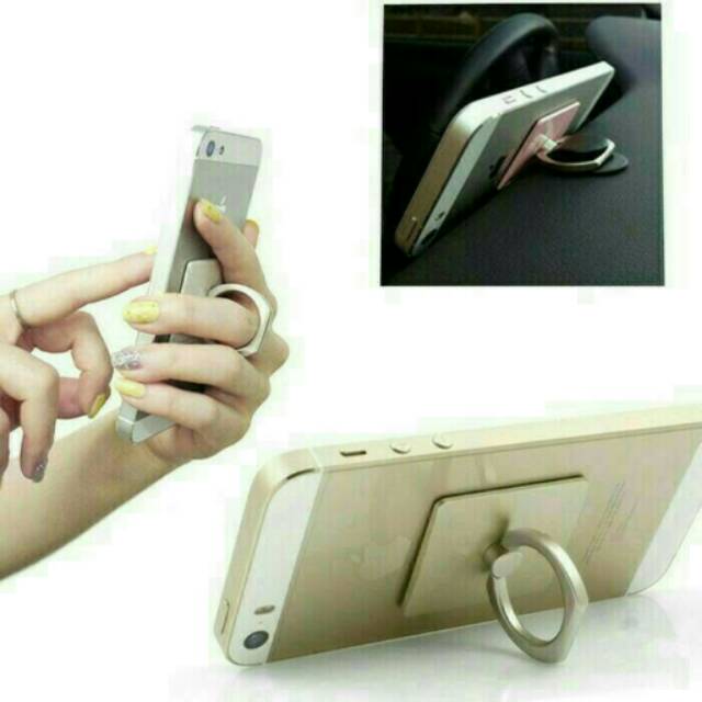 Ring Holder iRing Finger Grip Stand for Handphone