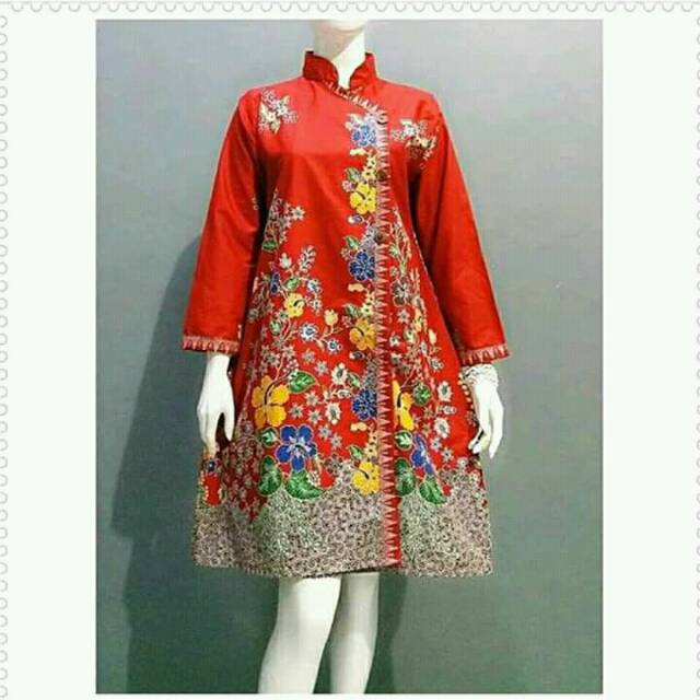 Tunik batik dress batik laila