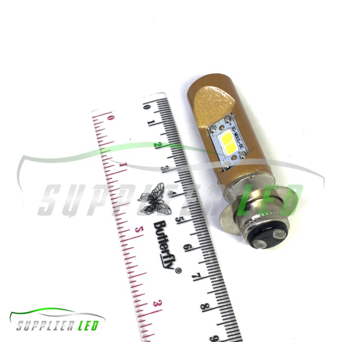 Lampu Utama LED Motor 2 QP H-55 Sisi Socket H6 Premium Quality