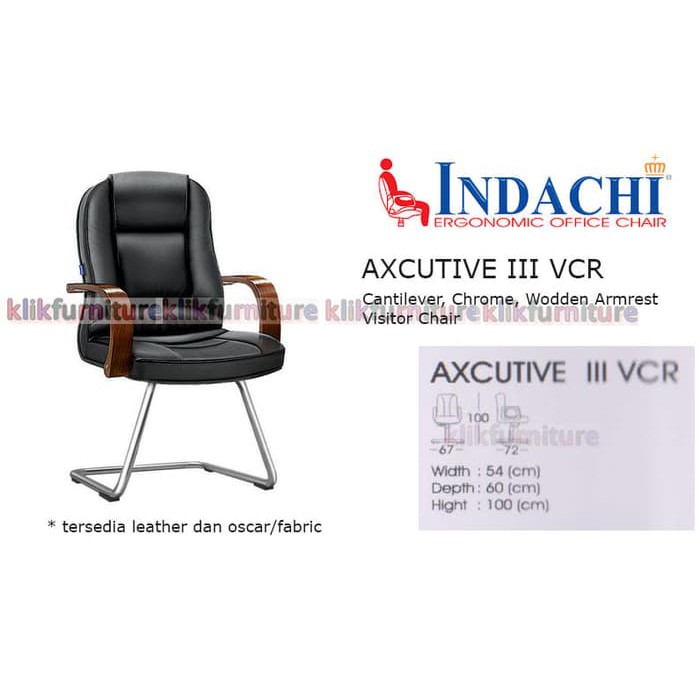 AXCUTIVE III VCR Oscar/Fabric Indachi Visitor Chair