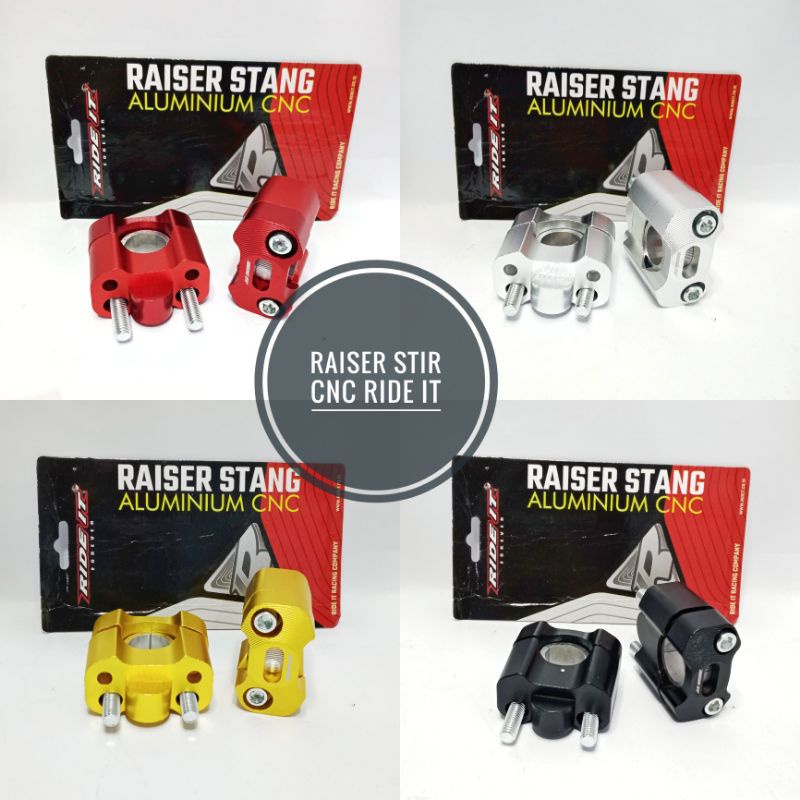 RAISER STANG RAISER PANGKON PENINGGI STANG STIR CNC