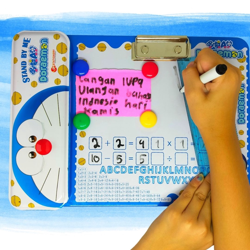 

Whiteboard Anak Set Super Lengkap Belajar dan Bermain