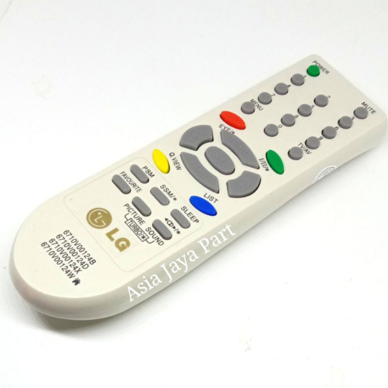 Remote TV LG SLIM FLAT TABUNG 124D