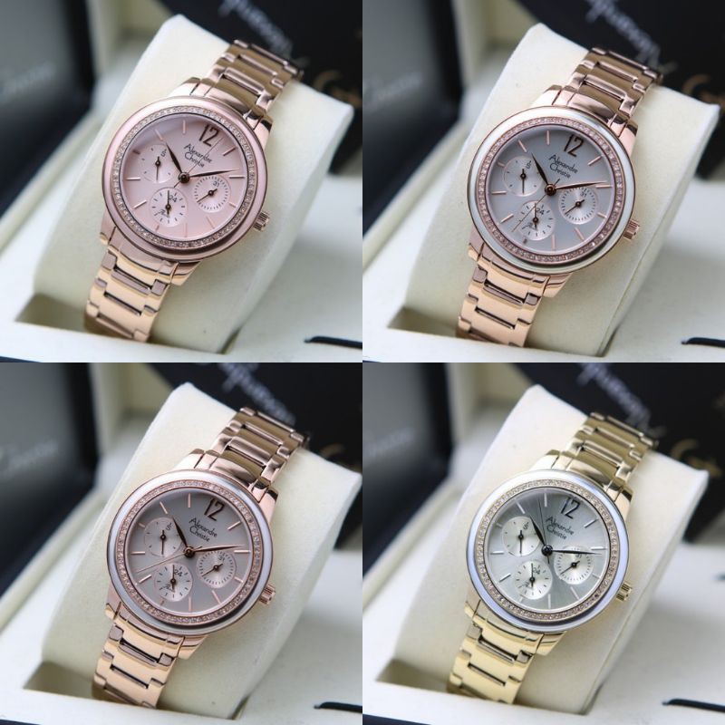 JAM TANGAN WANITA ALEXANDRE CHRISTIE AC 2937 ORIGINAL