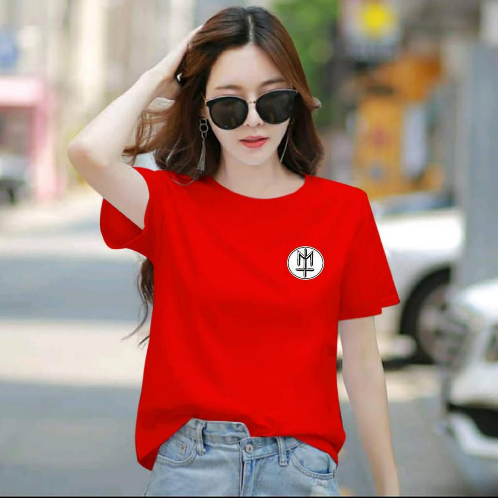 KIYOREN KAOS DISTRO WANITA KEREN LENGAN PENDEK KEKINIAN-BAJU CEWEK TRENDY TERLARIS