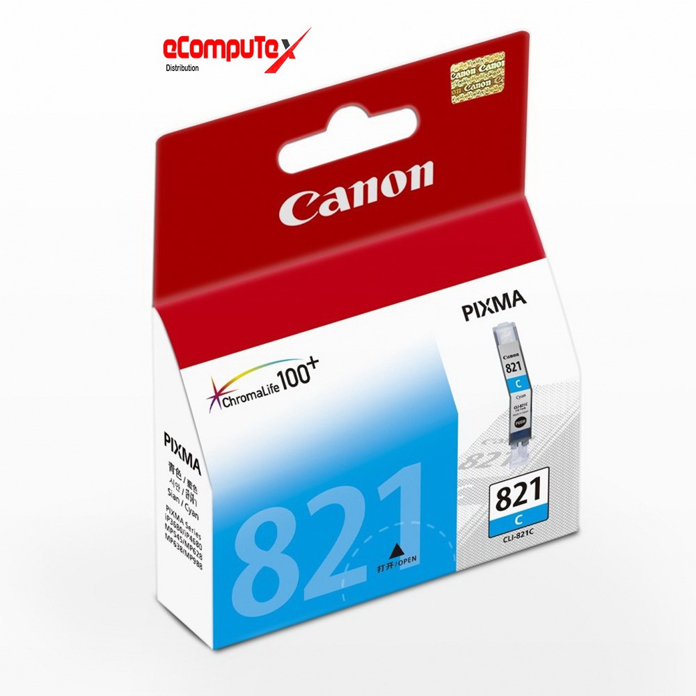 CARTRIDGE CANON CLI-821 (RESMI) ORIGINAL