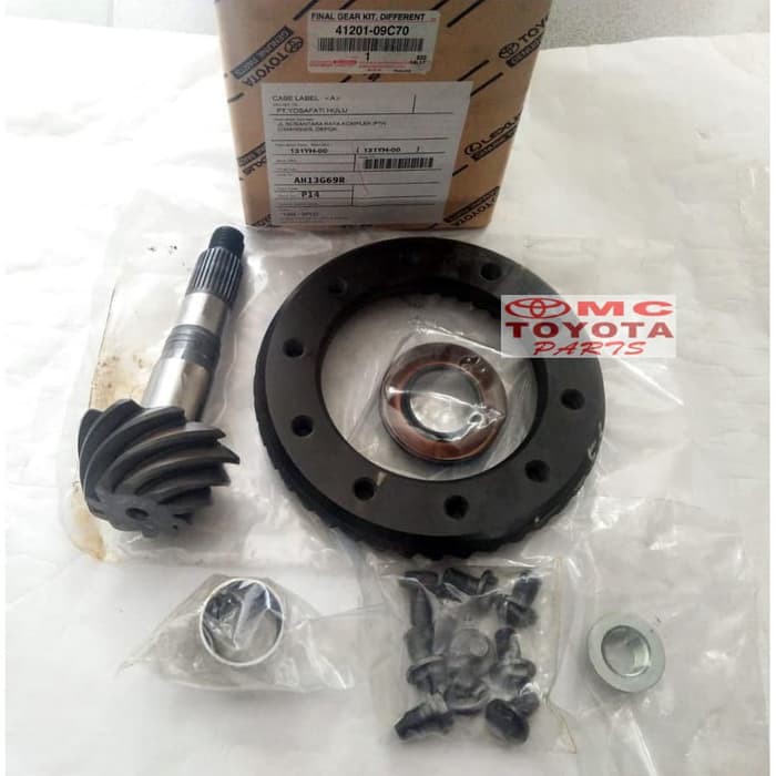 Final Gear Kit Differential Front New Fortuner Hilux 41201-09C70
