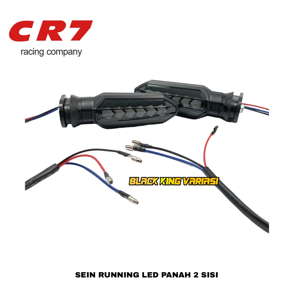 Lampu Sen Running Led Panah 2 Sisi Sen Lampu Sen Panah LED Lampu Sen Vixion Cbr Cb Klx Xabre Taiger Scorpio Crf Lampu Sen 2 Mode senja Waterproof