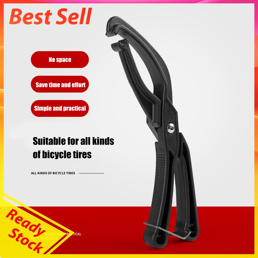 2pcs Bicycle Tire Pliers Clamp Set Bike Tyre Remover Clip Repair Tools