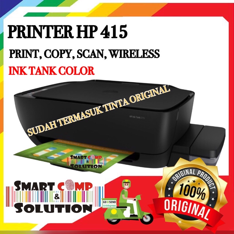 Printe HP 415 Ink Tank PRINT COPY SCAN WIRELESS