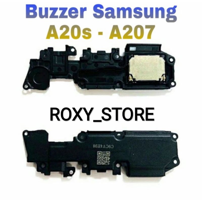 Buzzer Speaker Musik Samsung Galaxy A20S / A207F Fullset Original