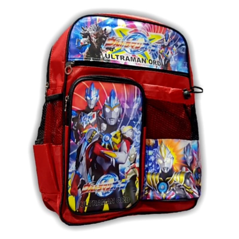 TAS RANSEL ANAK ULTRAMAN SD &amp; TK BERHADIAH BOTOL, TAS RANSEL ANAK LAKI-LAKI ULTRAMAN