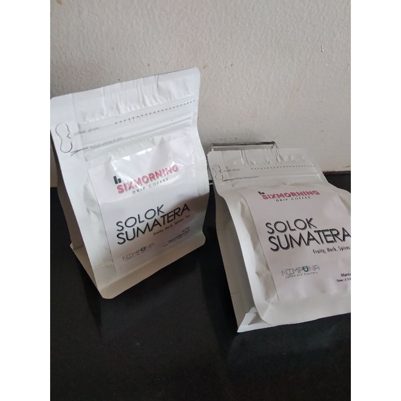 

Kopi Drip Arabika Solok - Sixmorning Coffee