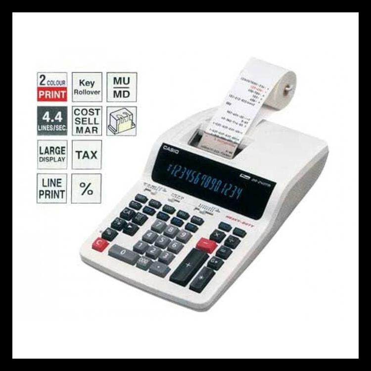 

Big Sale Casio Dr 240 Tm - Printing Kalkulator Promo