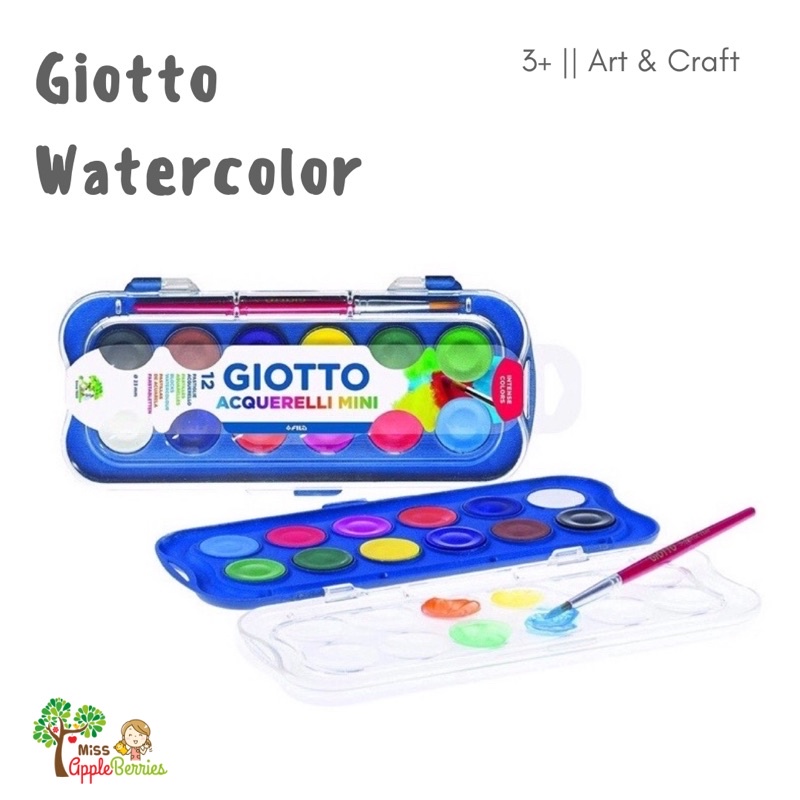 

Giotto Acquerelli Mini Watercolor / Cat Air Diameter 30mm