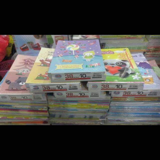

BUKU TULIS SIDU 38 LEMBAR ISI 10 BUKU