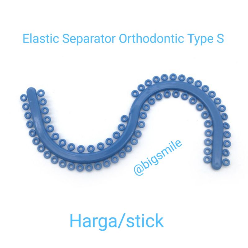 Jual Elastic Separator Orthodontics Type S Spacer Behel Shopee Indonesia