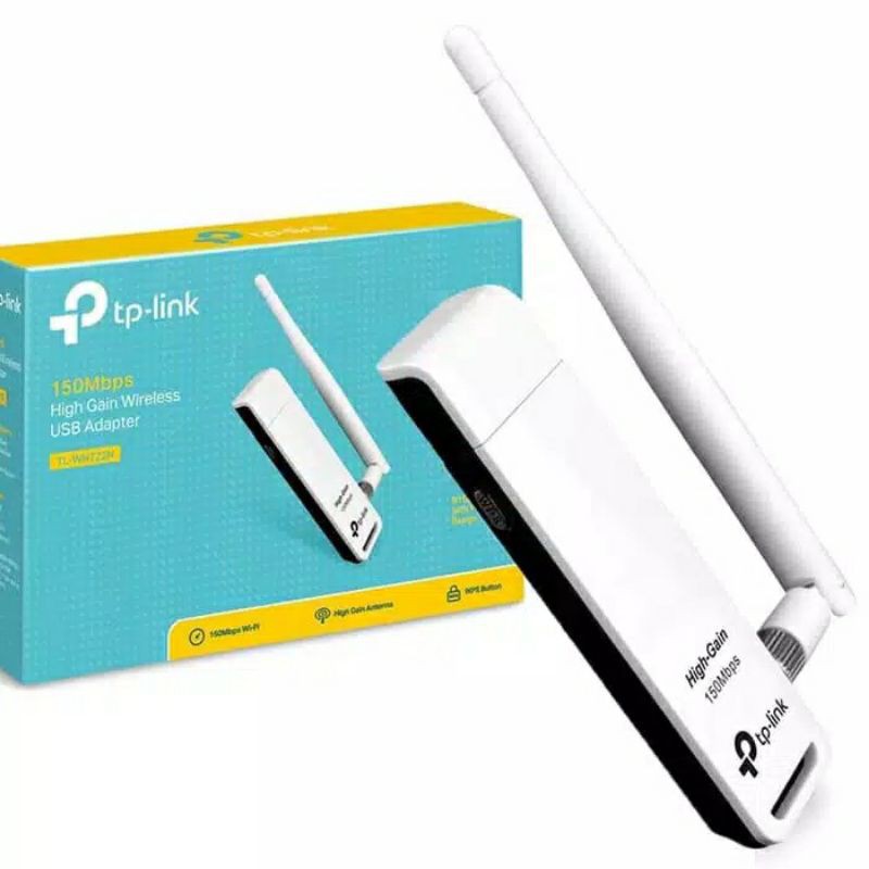 USB Wifi Adapter Tp Link TL-WN722N Antenna Wireless Usb WN-722 722N Garansi