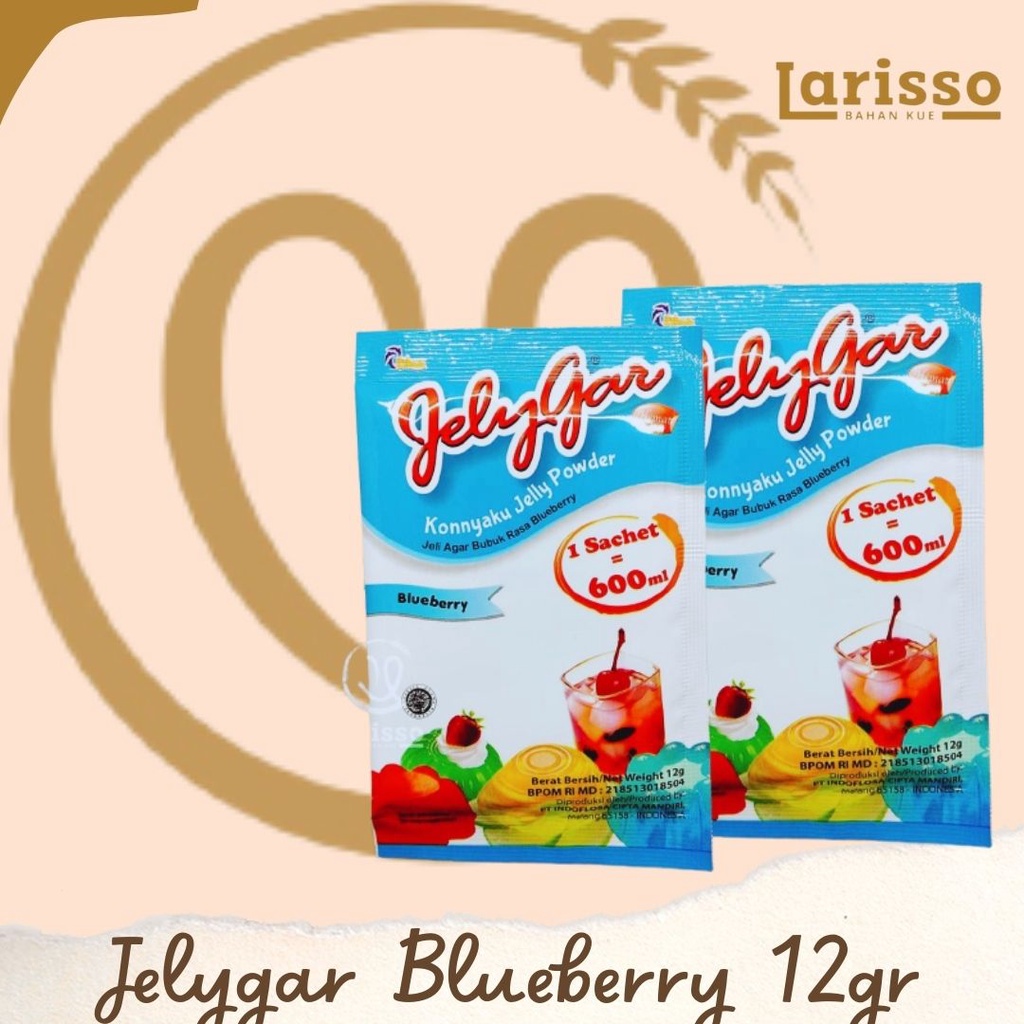 

ETHOZ JELYGAR KONYAKU JELLY POWDER RASA BLUEBERRY 12GR