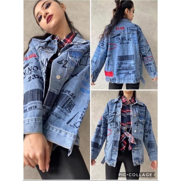 AMR JEANS - TERBARU JAKET OVERSIZE WANITA IMPORT BESTSELLER - PREMIUM