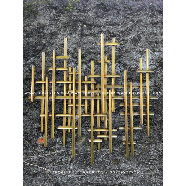 Wall art decoration - hiasan dinding metal - wall decor tembaga