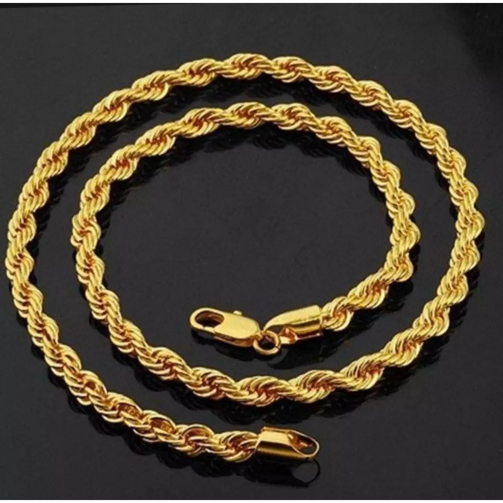 PROMO KALUNG TALI TAMBANG MAS 24 K MODEL TER LARIS