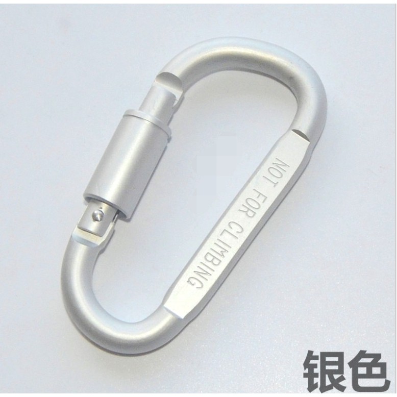 LIXADA Gantungan Carabiner Aluminium Stainless Steel Quickdraw Karabiner 9 Warna baru LENGKAP