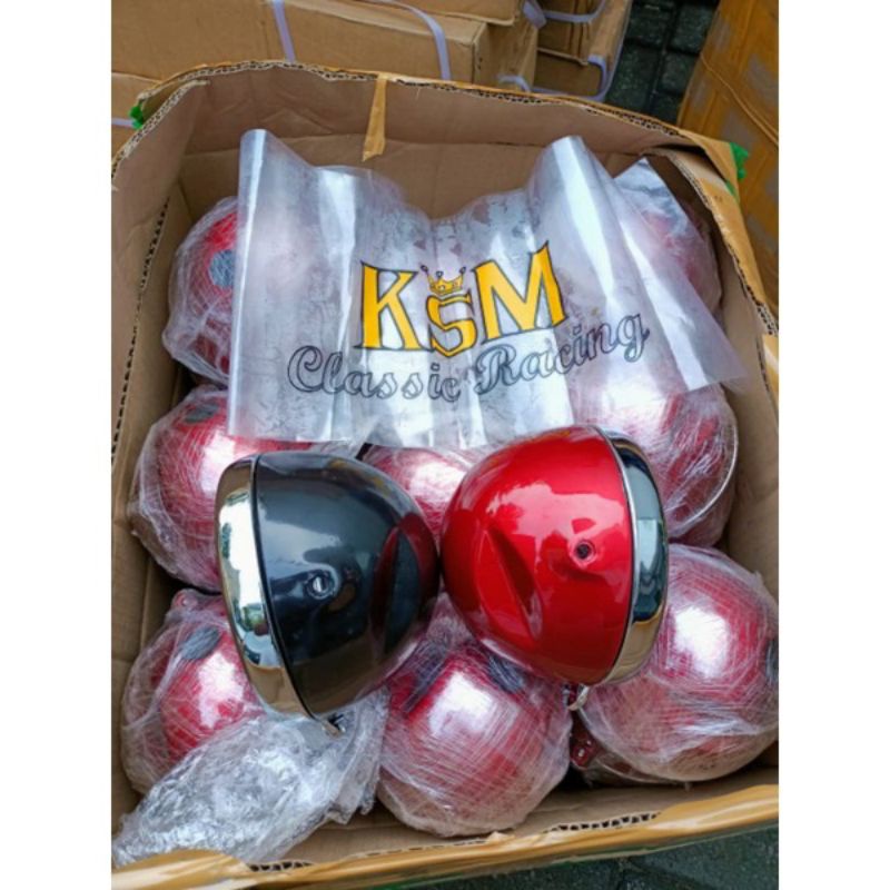 Batok lampu CB125 (merah+hitam)