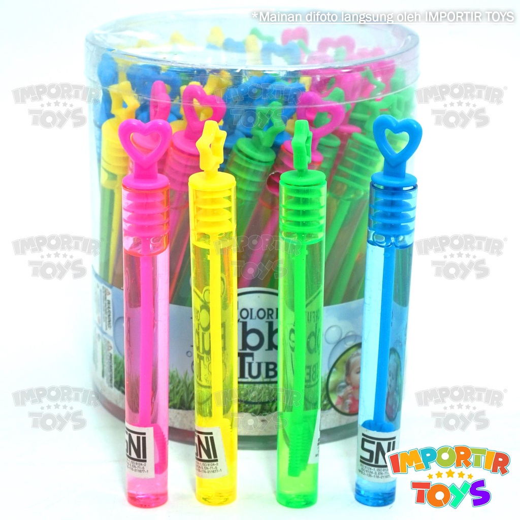 Bubble Stick Mini Mainan Gelembung Balon Tiup Bubble Stik Mini Murah