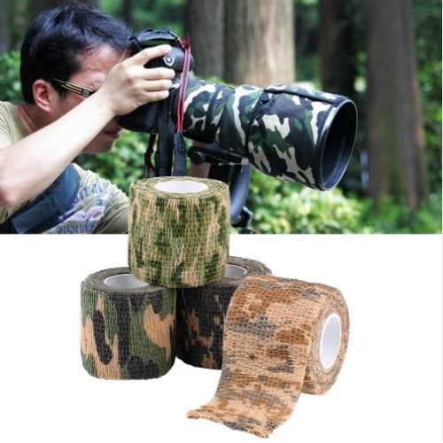 

Terlaris Camo tape / isolasi kain camo / Lakban kamuflase / camouflage