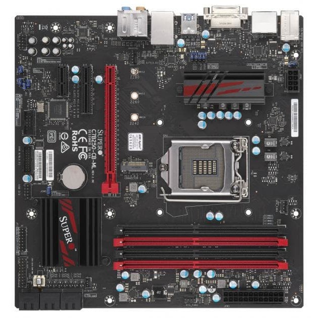 SUPERMICRO C7B250-CB-ML-O B250 LGA1151 DDR4 Micro ATX Motherboard