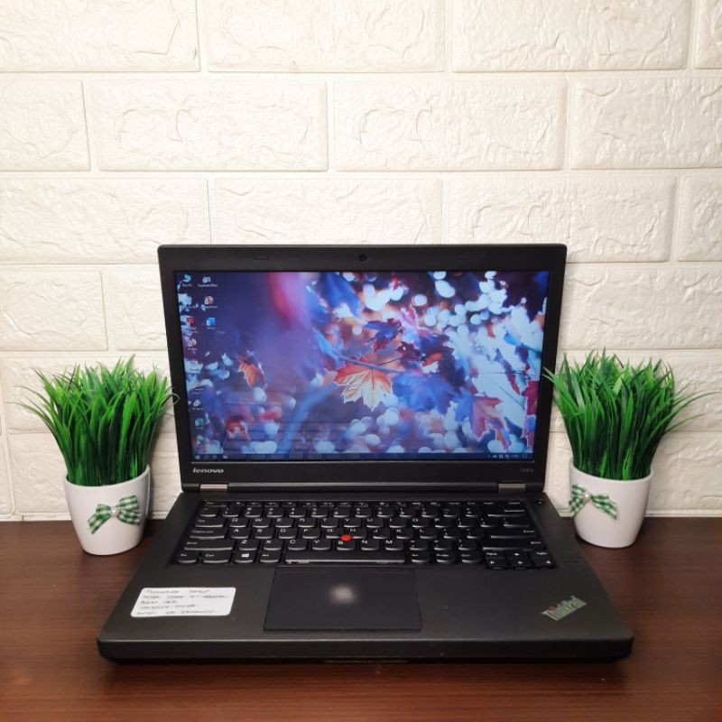 LAPTOP LENOVO THINKPAD T440P CORE I5 4300M RAM 4GB SIAP PAKAI COCOK UNTUK ZOOM MURAH SERTA GARANSI