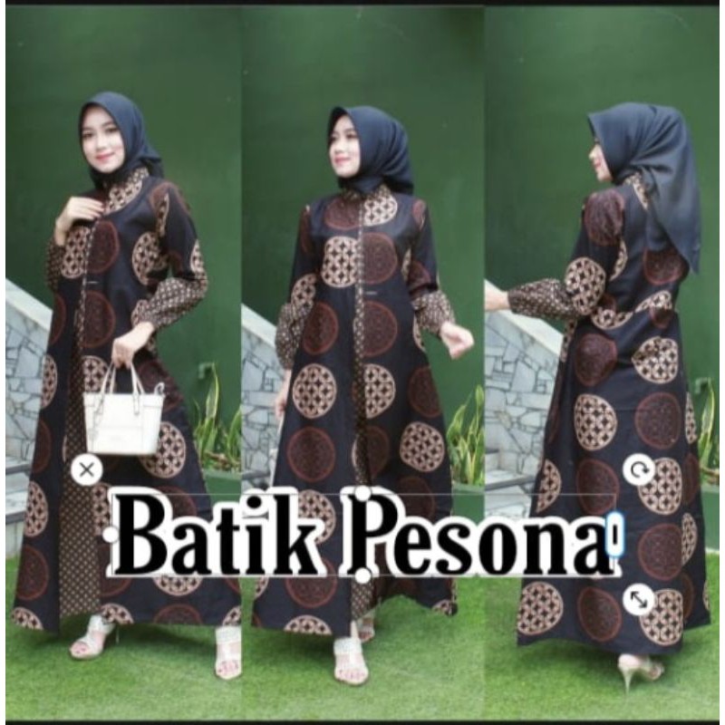 GAMIS BATIK JUMBO MANGGAR, PADI,SEKAR,CANTIK,KUBIS,KIPAS,DAUN,KUPU,NADINE,BLARAK