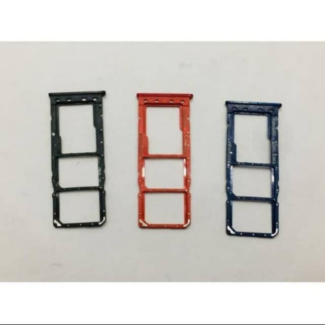 SIMTRAY LOCK CARD TRAY SIM HOLDER SAMSUNG A20S 2019 A207 A207F SLOT KARTU MEMORY SIMLOCK SIMCARD