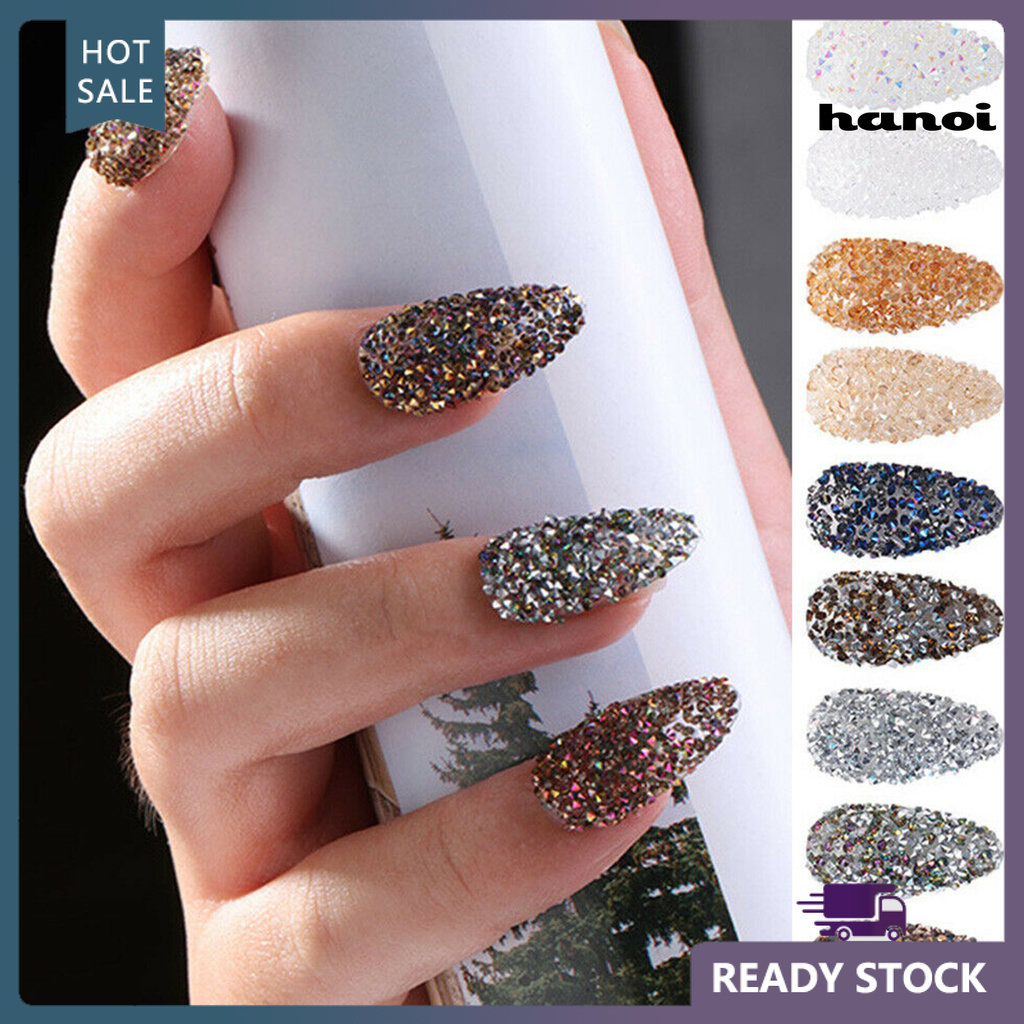 HN_1440Pcs Nail Decoration Multiple Eco-friendly Hard Shiny Nail Glitters for Jewelry Making